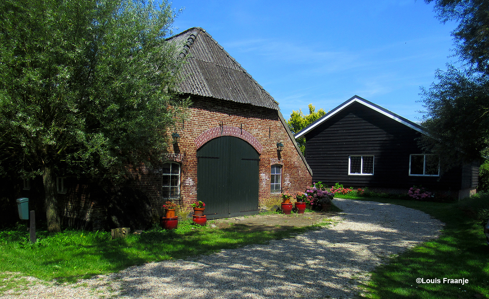 Op weg naar Bennekom passeren we een mooi boerenerf - Foto: ©Louis Fraanje