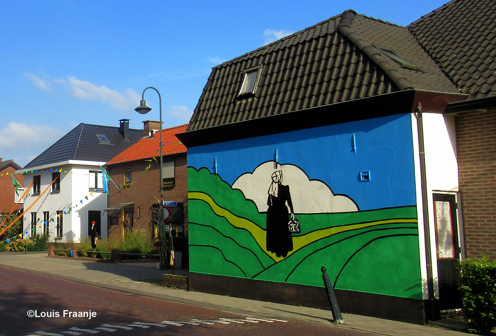 Een schitterende muurschildering, die een diepgaande verbondenheid uitstraalt - Foto: ©Louis Fraanje