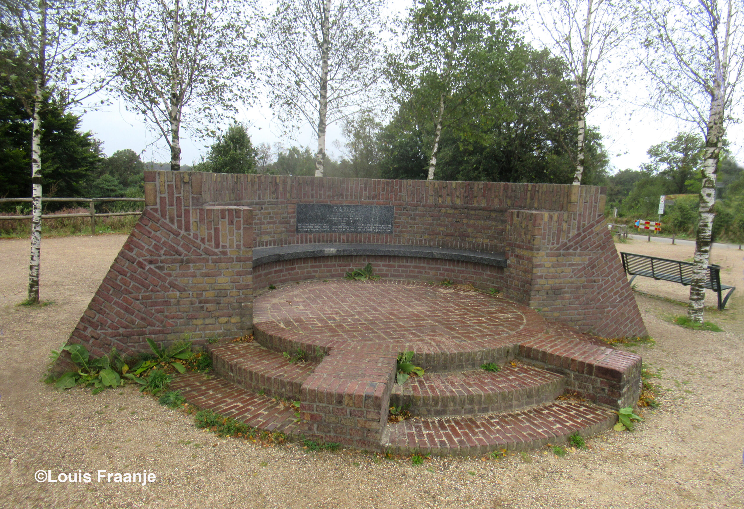 De Posbank op het uitzichtpunt van de Veluwezoom Foto: ©Louis Fraanje