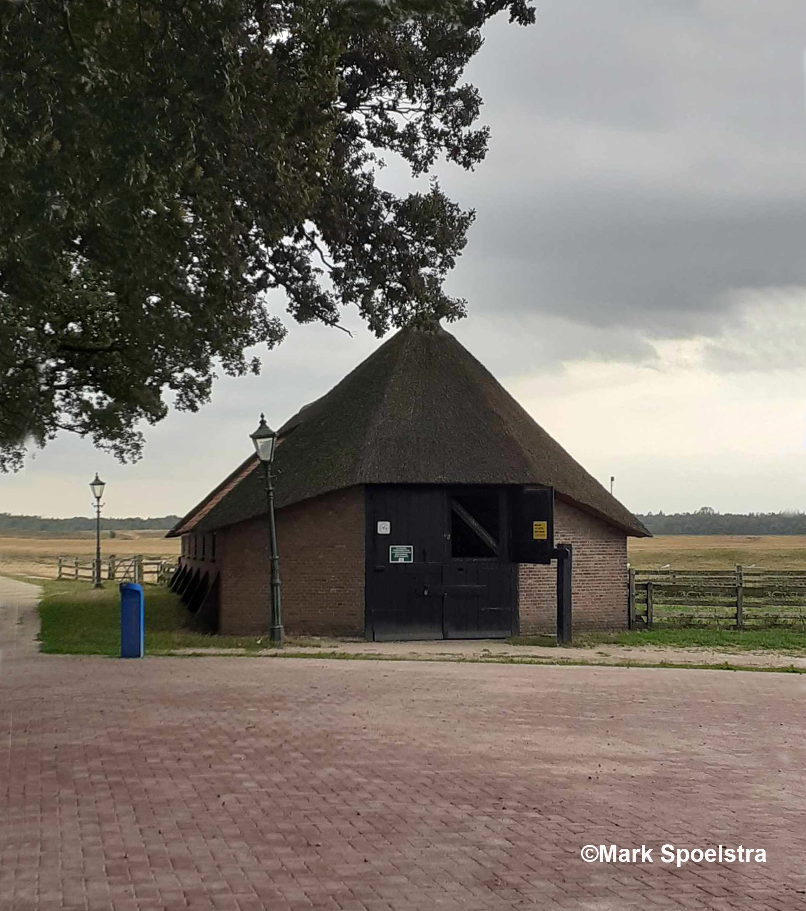 De oude schaapskooi op de Ginkelse Heide bij Ede – Foto: ©Louis Fraanje