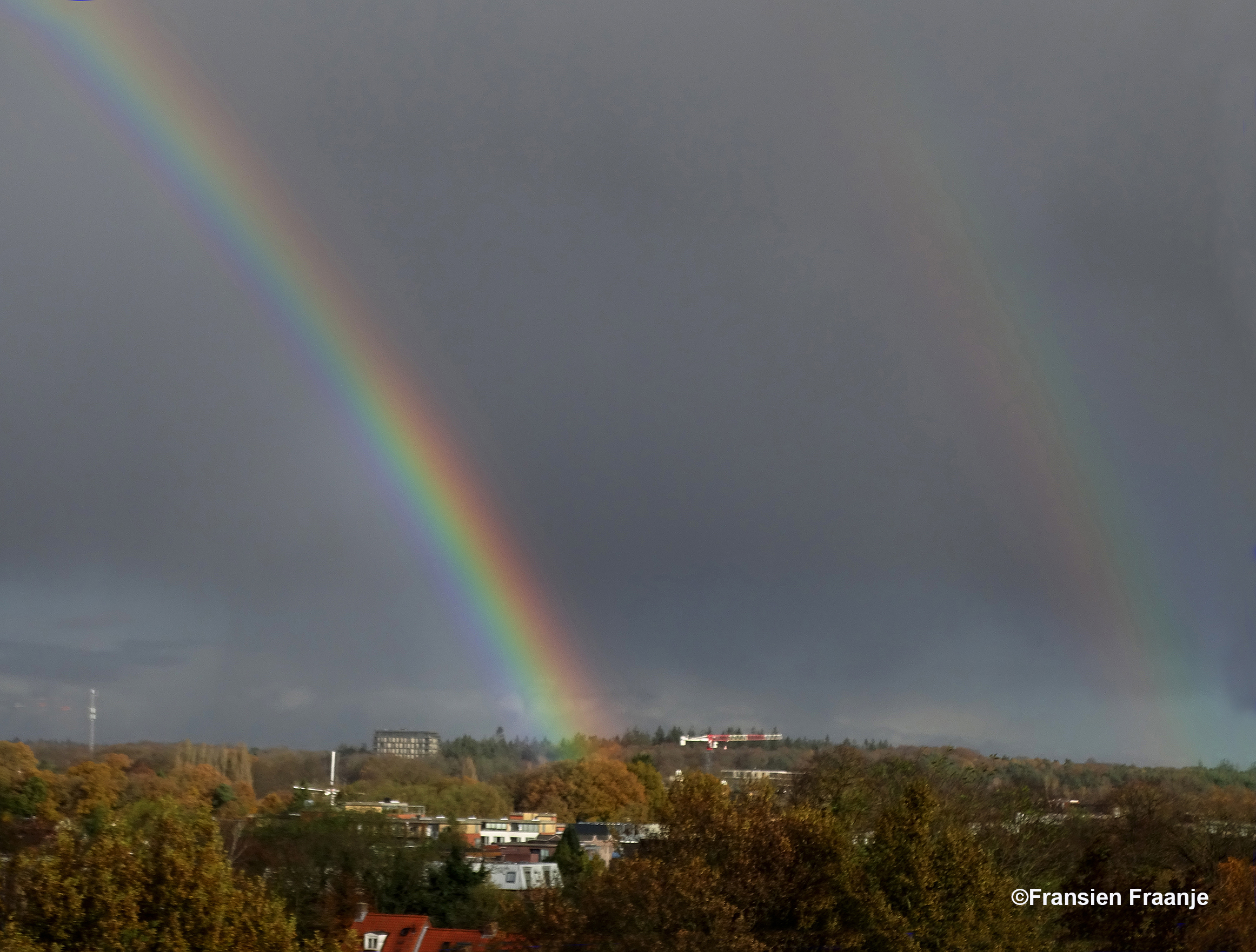 En dan ook nog dubbel boven de horizon - Foto: ©Fransien Fraanje